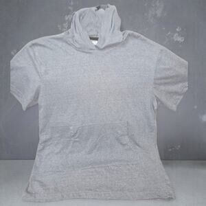 Highland Originals Gray Short Sleeve Hoodie Size XL New with Tags
